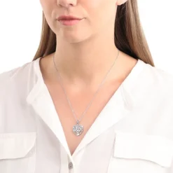 Amor Damenschmuck | Halsketten-Kette mit Anhänger Damen
