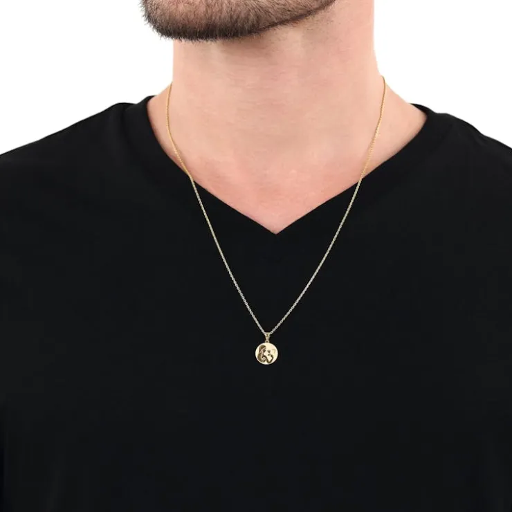 Amor Anhänger | Herrenschmuck-Motivanhänger Unisex