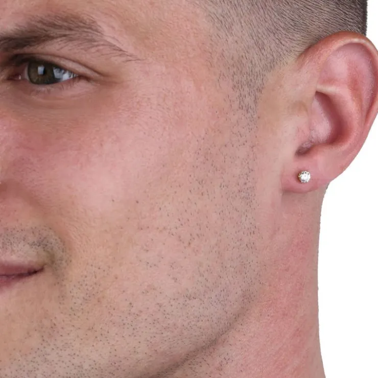 Amor Ohrringe | Herrenschmuck-Single Ohrstecker Damen, Herren