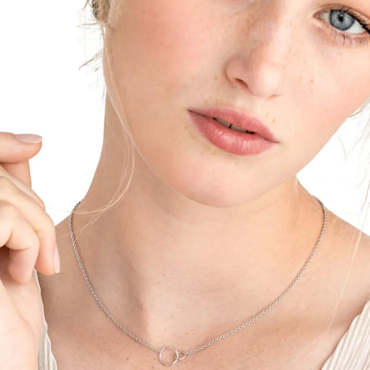Amor Halsketten | Damenschmuck-NOELANI Kette mit Anhänger Damen
