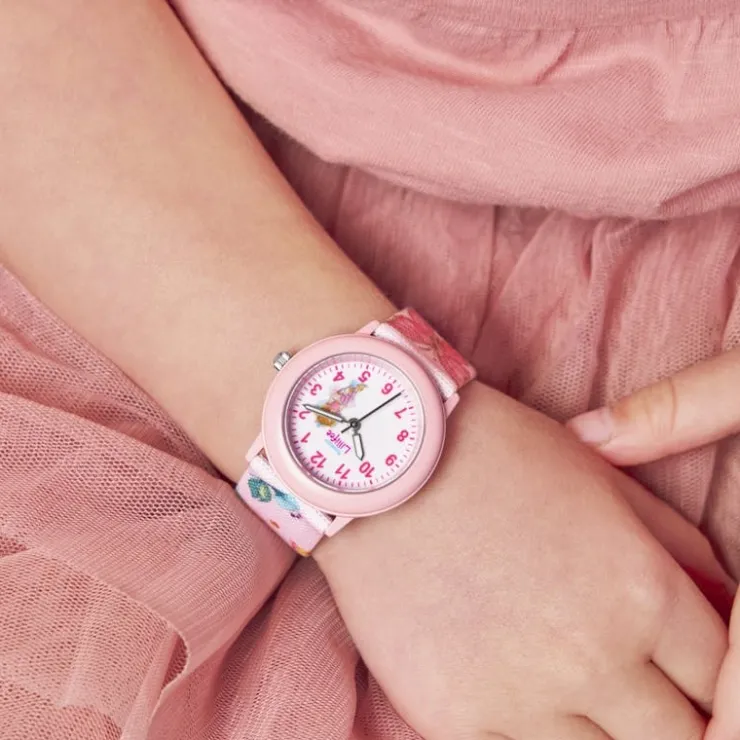 Amor Prinzessin Lillifee | Kinderschmuck-Prinzessin Lillifee Quarzuhr Mädchen