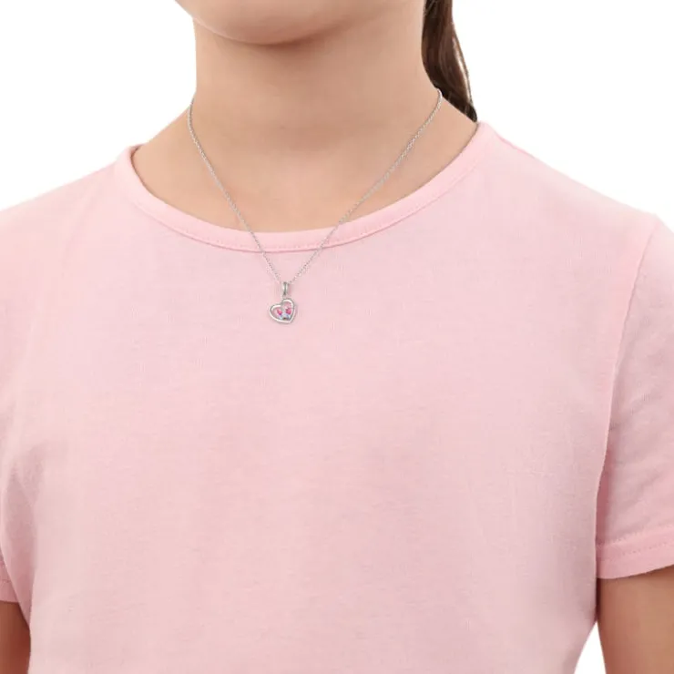 Amor Prinzessin Lillifee | Kinderschmuck-Prinzessin Lillifee Kette mit Anhänger Mädchen