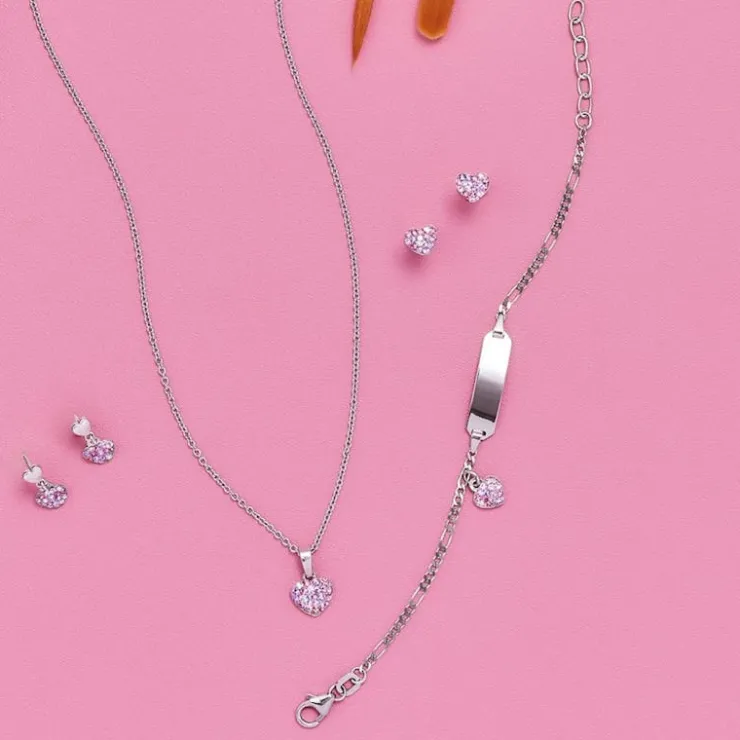 Amor Halsketten | Kinderschmuck-Prinzessin Lillifee Kette mit Anhänger Mädchen