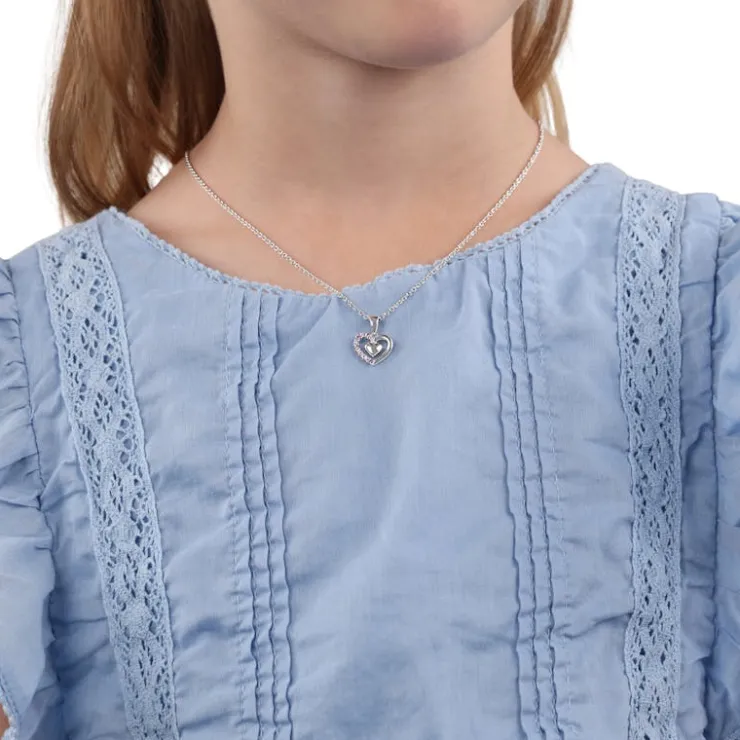 Amor Prinzessin Lillifee | Kinderschmuck-Prinzessin Lillifee Kette mit Anhänger Mädchen