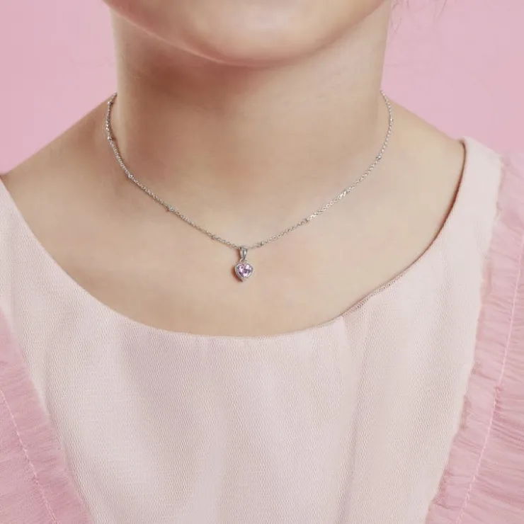 Amor Prinzessin Lillifee | Kinderschmuck-Prinzessin Lillifee Kette mit Anhänger Mädchen